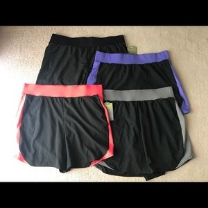 Set of 4 Athletic Shorts