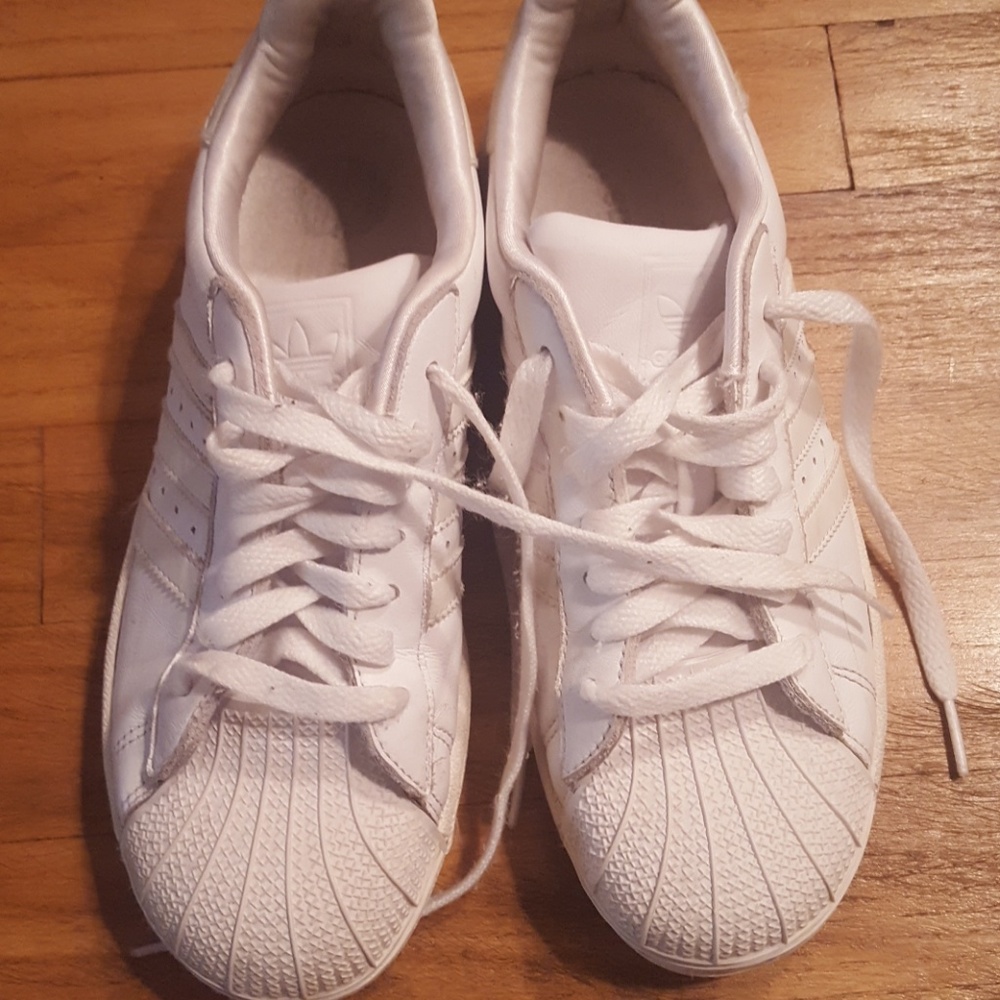My White Adidas!