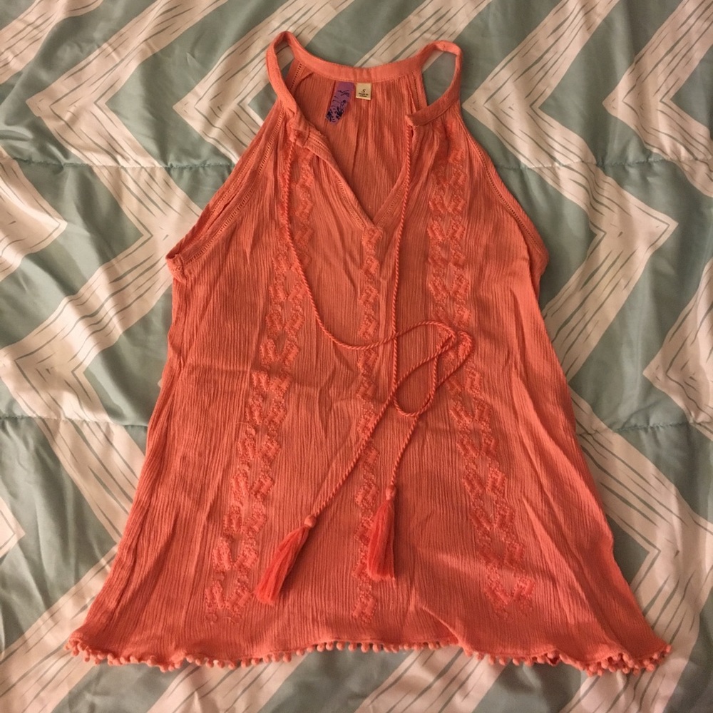 Orange Tank Top