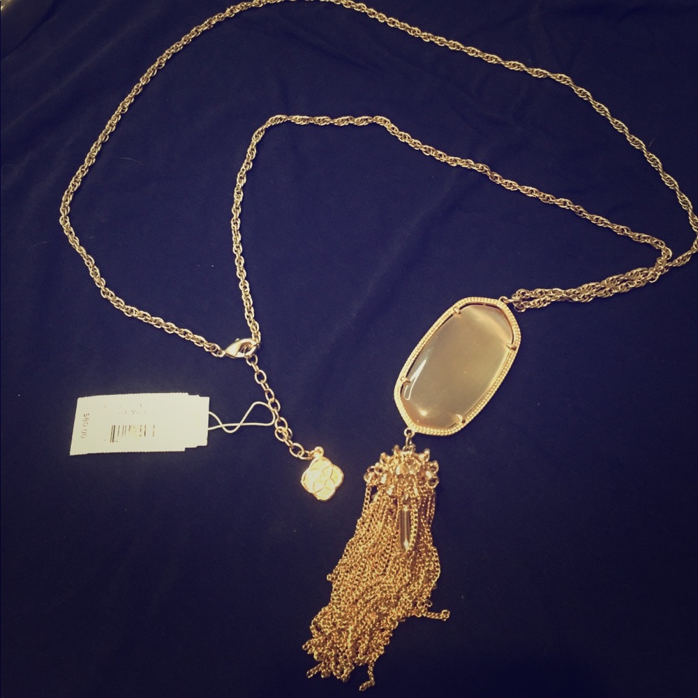 Kendra Scott Rayne Necklace in Rose Gold