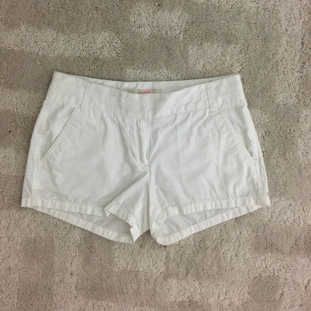 White J.Crew Shorts