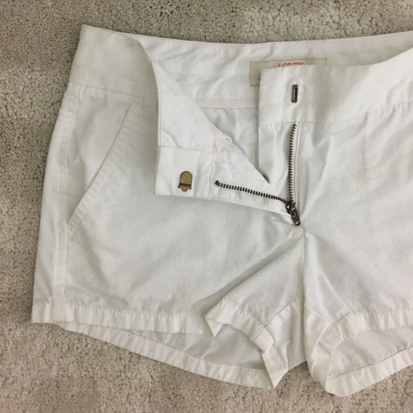 White J.Crew Shorts - Picture 2 of 2