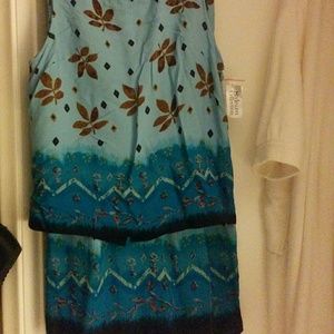 A long skirt and sleeveless top, never worn sz 18