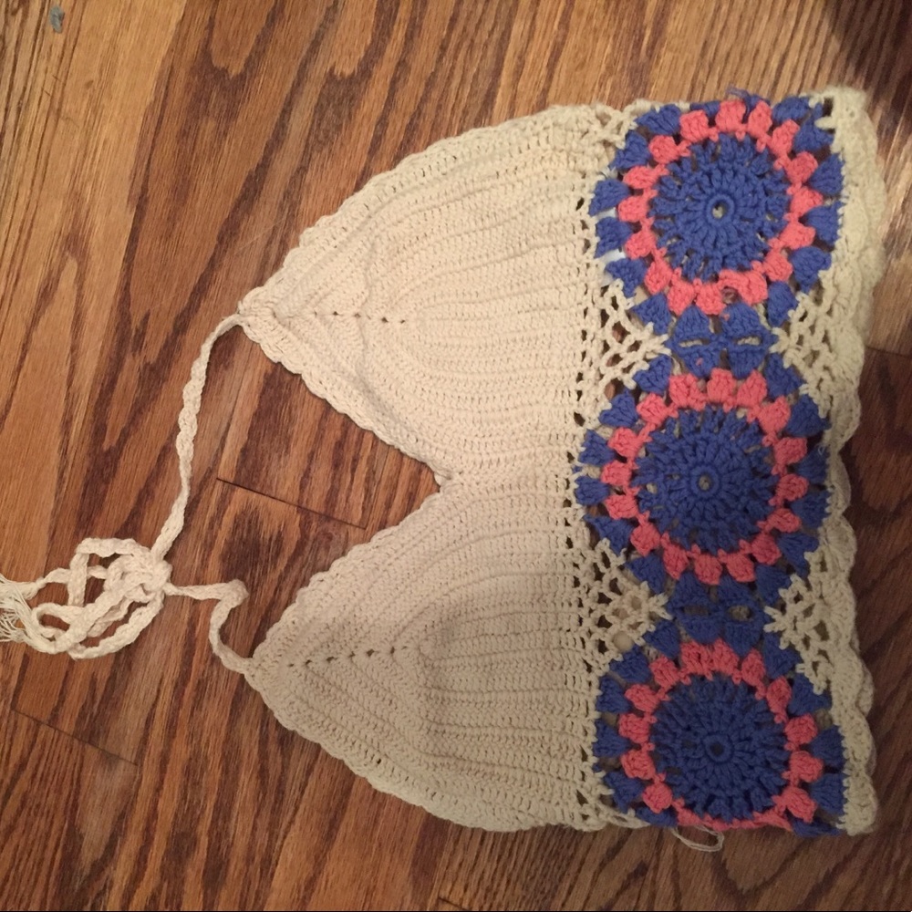 Crotchet crop top