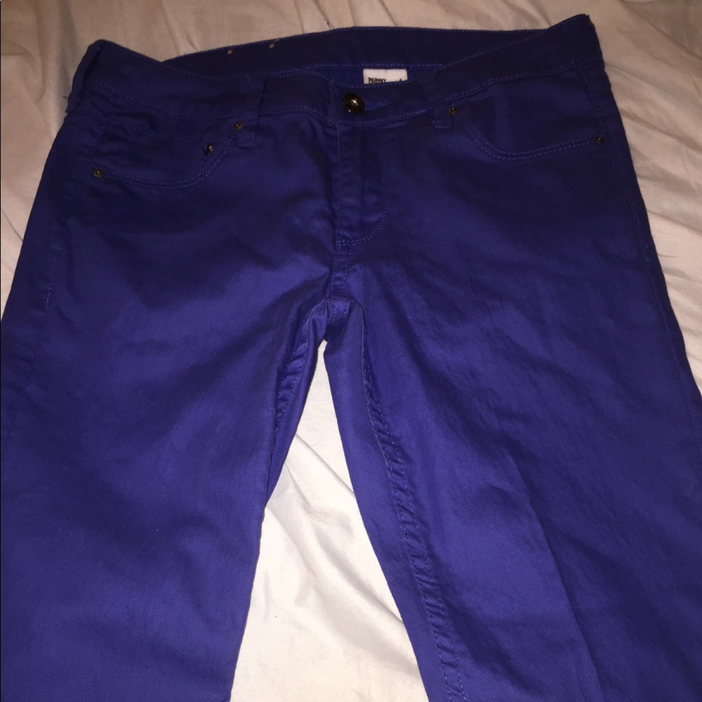 blue h&m jeans