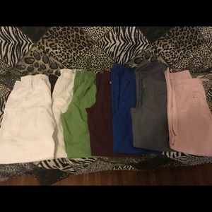 Xs scrub pants. Various colors