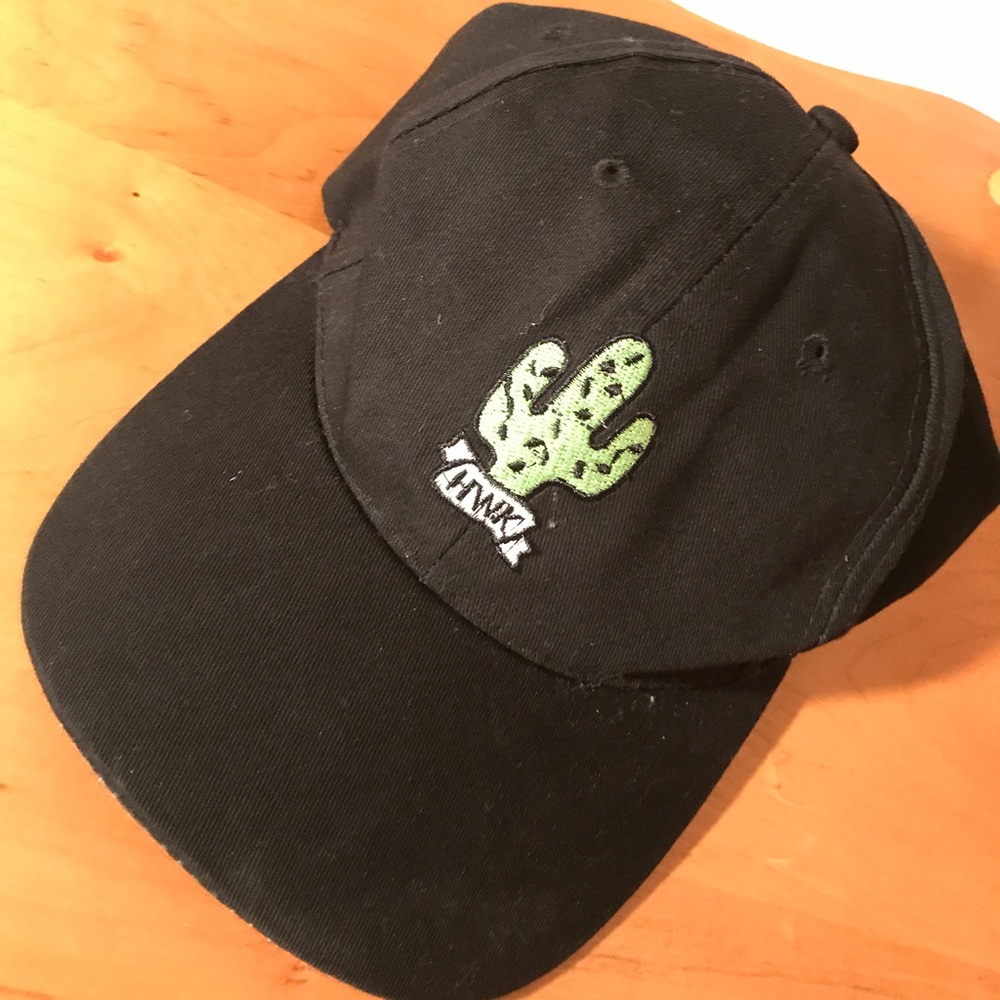 HWK Cactus Hat with "Don't walk but run" Stitching