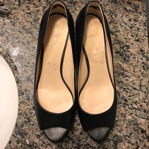 Peep toe platform Heels