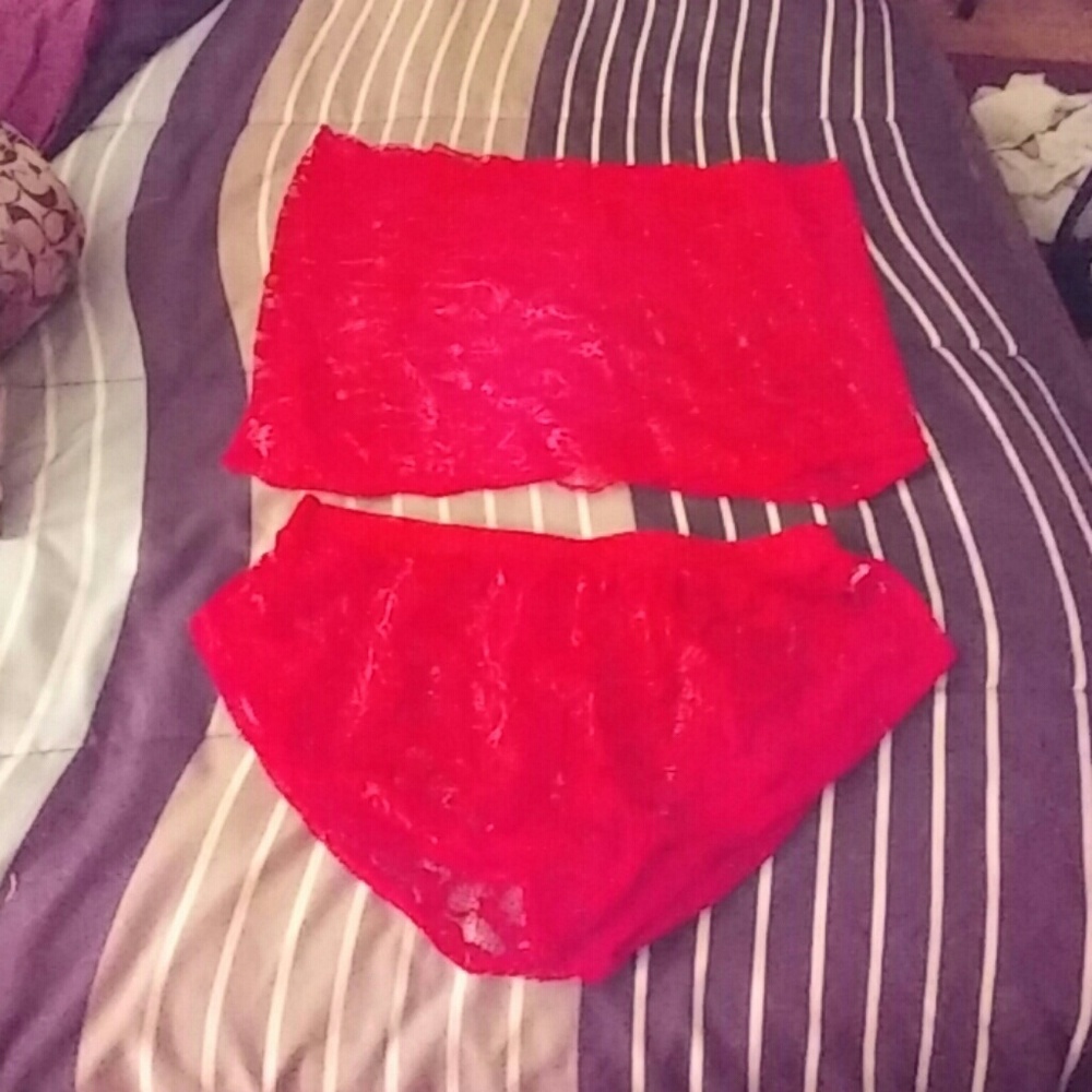 Red hot lingerie. #final price