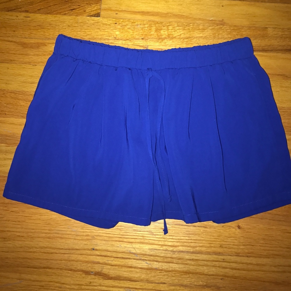 Electric Blue Night out Shorts!