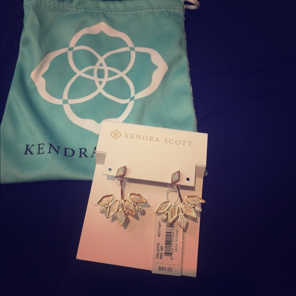 Kendra Scott Collette Earrings -Rose Gold