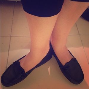Hush Puppies HPO2 Flex black flats