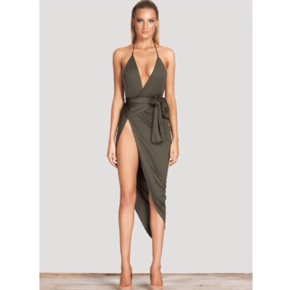 Haus Of Layers Olive Dress