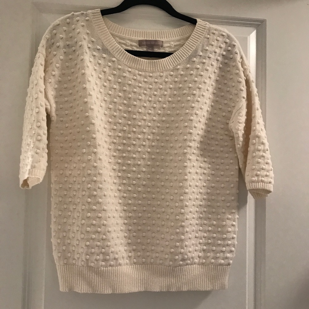 Banana Republic white cotton top