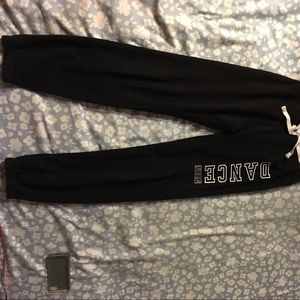 Black sweatpants