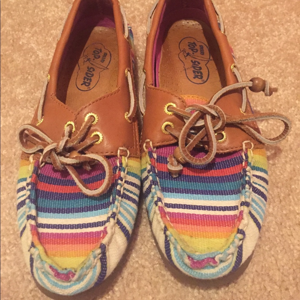 💕Rainbow SPERRY'S