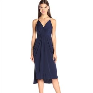 BCBGeneration Faux Wrap Midi Dress