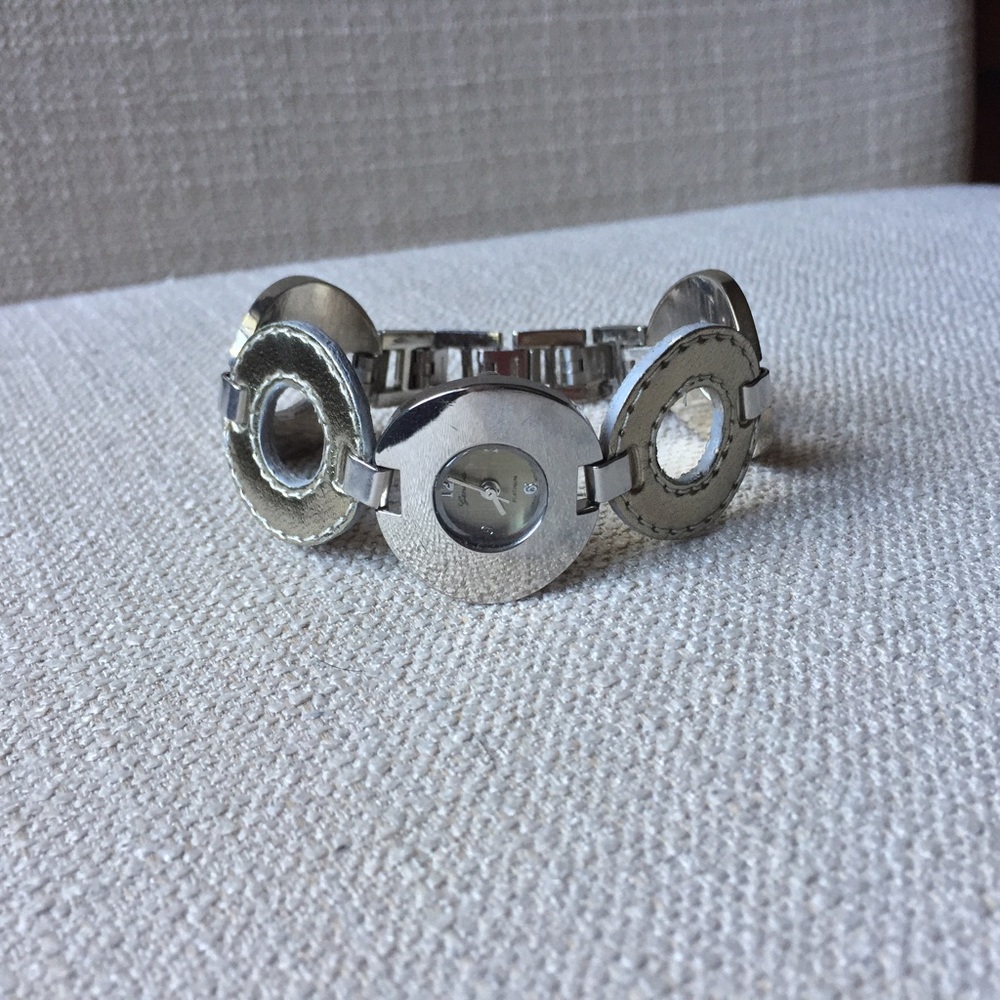 Silver Circles Watch