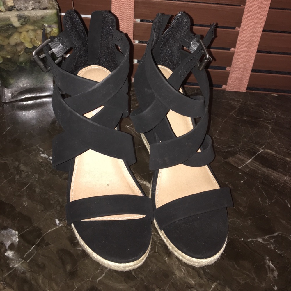 Brash Black Heels