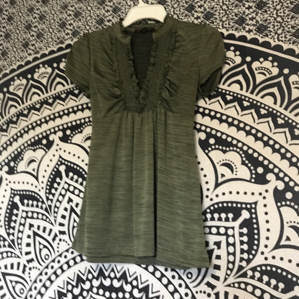 Army Green Blouse