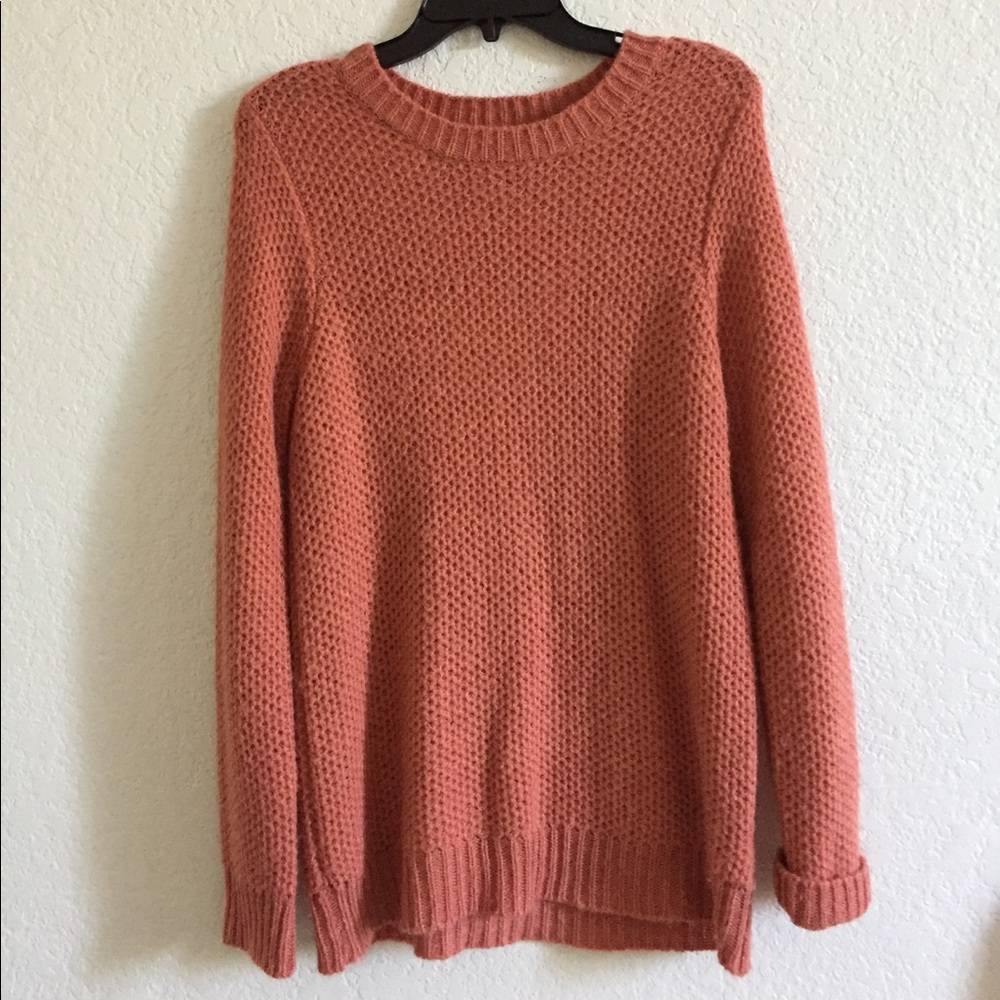 Peach oversized sweater