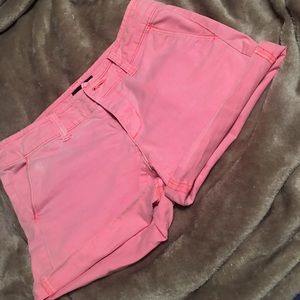 Pink American eagle shorts