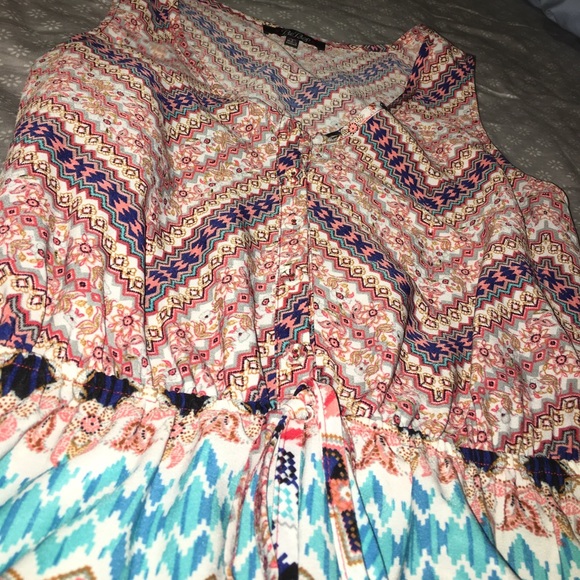 Multicolored Romper - Picture 3 of 3