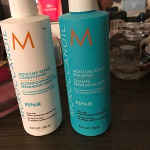 Moroccan Oil shampoo and conditioner