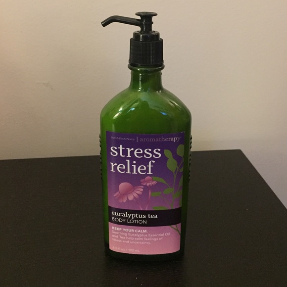 Bath Body Works Stress Relief Lotion Nwt