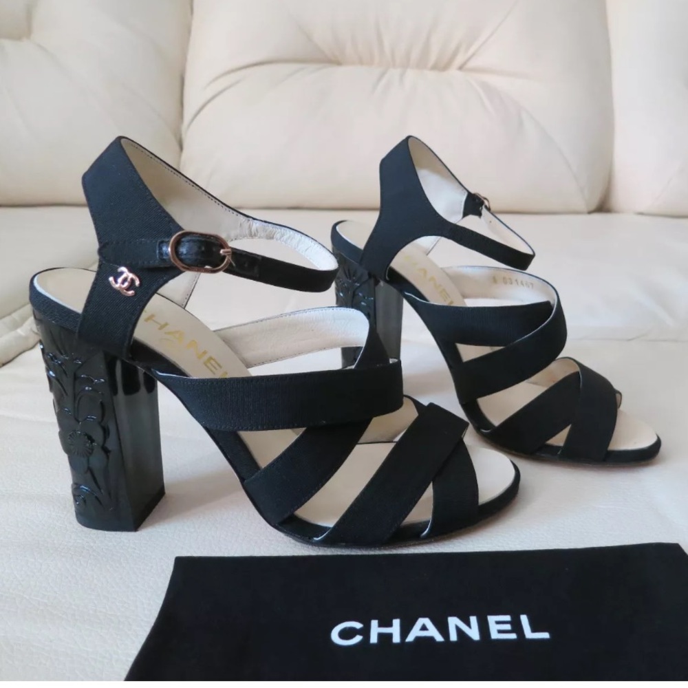 100% Authentic Chanel Strappy heels / sandals