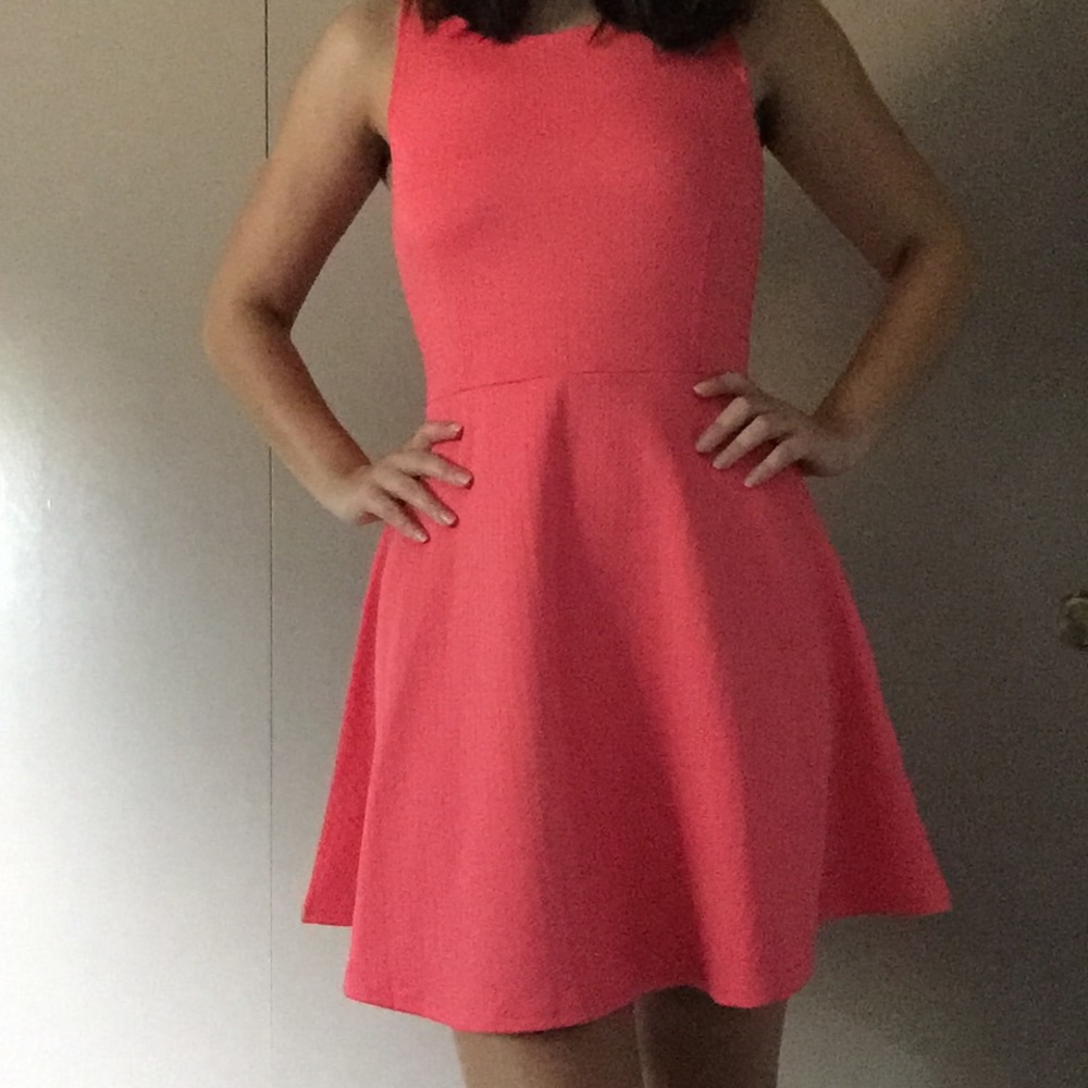 NWT Bright Peach dress