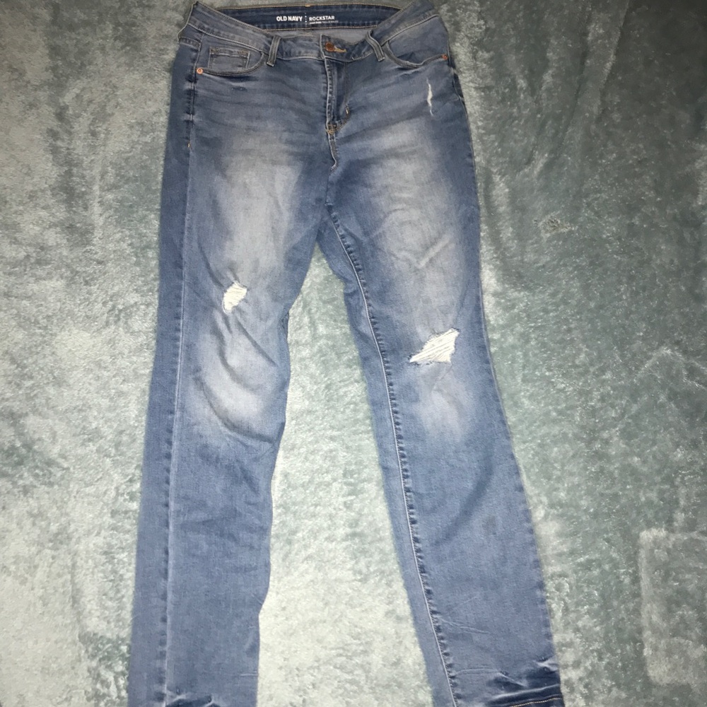 Distressed Jeans