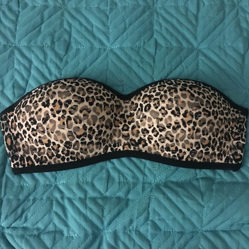 PINK Victoria's Secret cheetah print bralette
