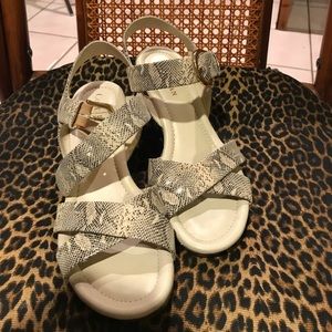 Cole Haan  size 6 brand new snakeskin Sandals.