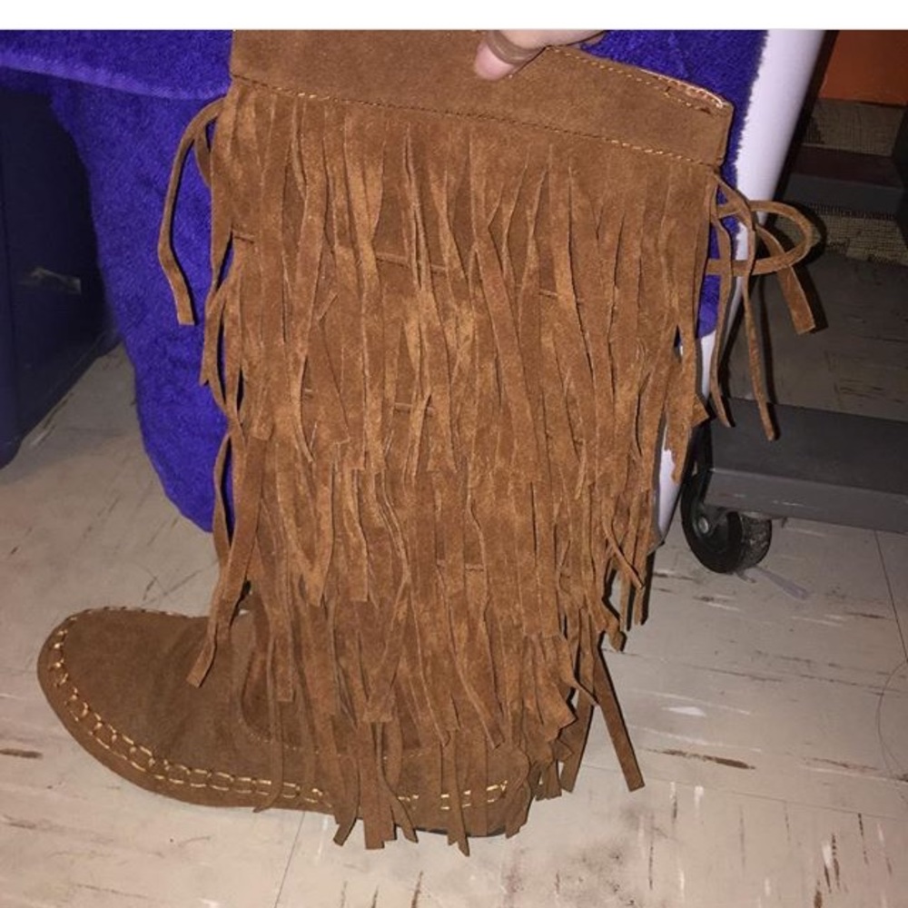 Brown boots