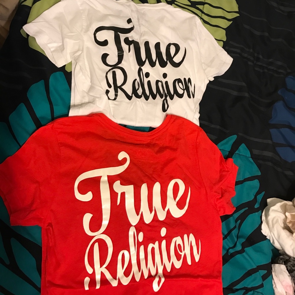 True religion T shirts