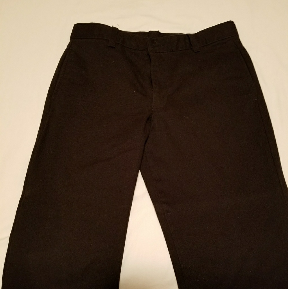 Boys blk dress pants