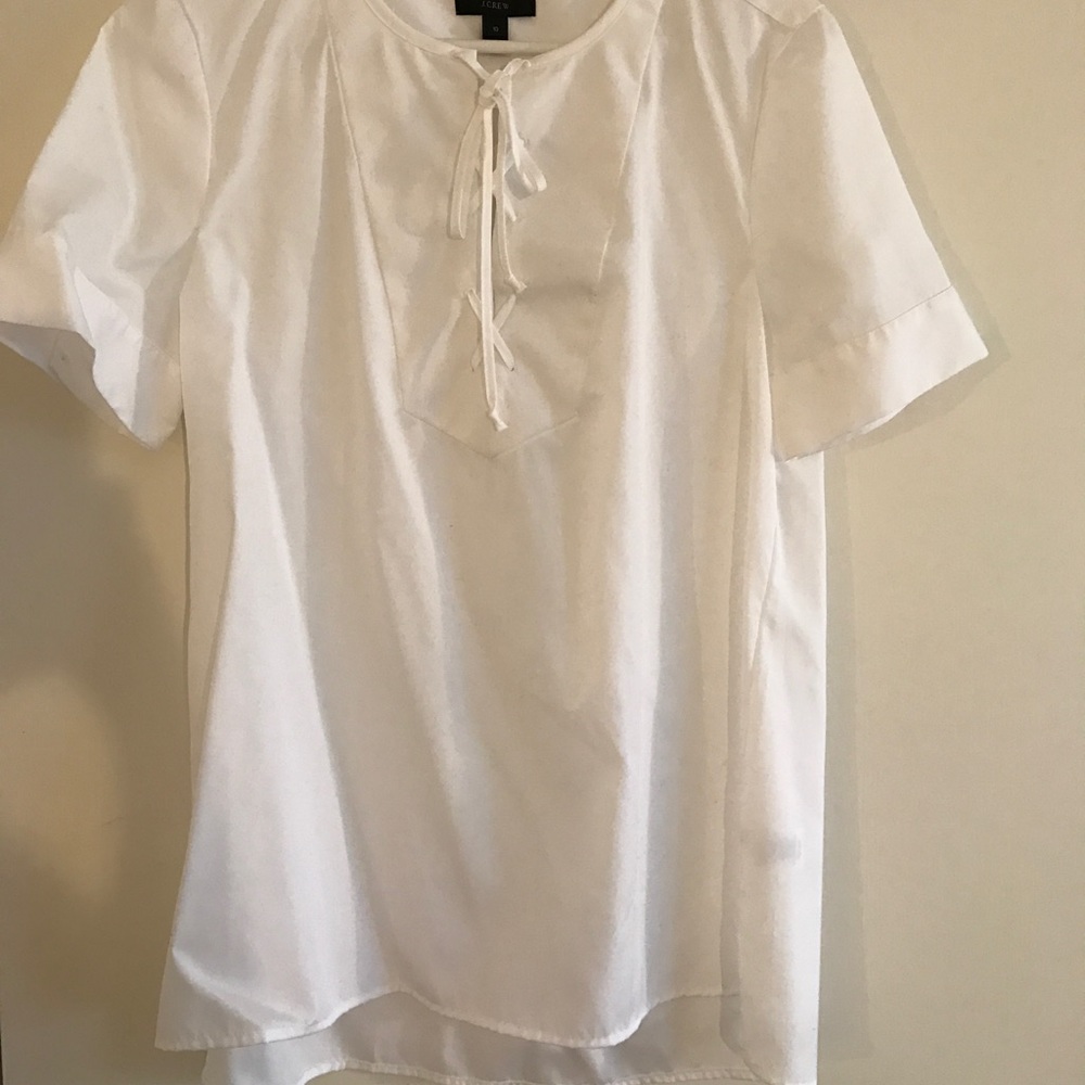 White J.crew blouse