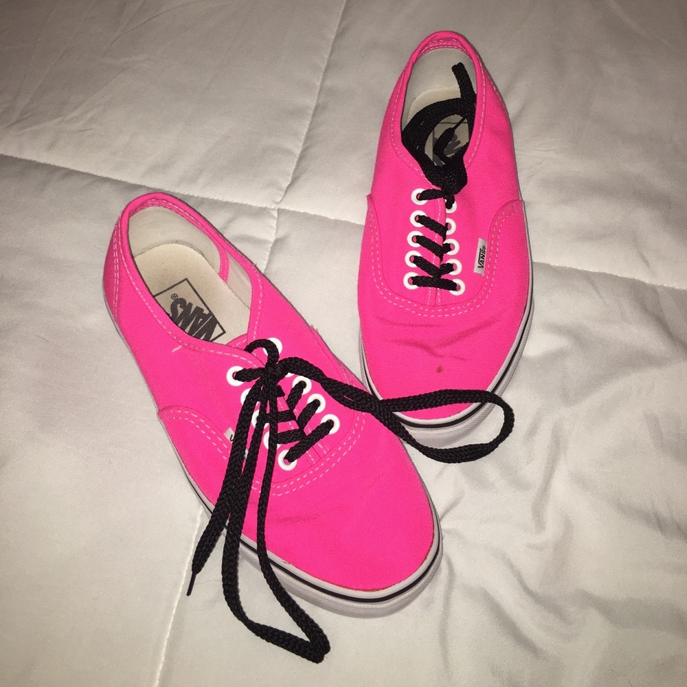 Hot pink vans