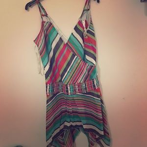 Multi color stylish top