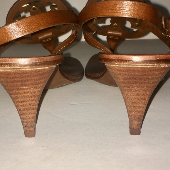 SOLD😎Tory Burch Brown Leather Thong Sandal 7.5 M - Picture 6 of 8