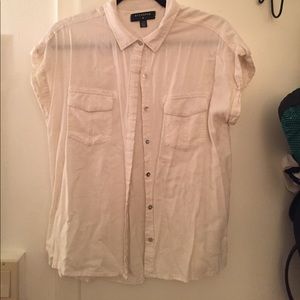Urban Outfitters Linen Blouse ( L)