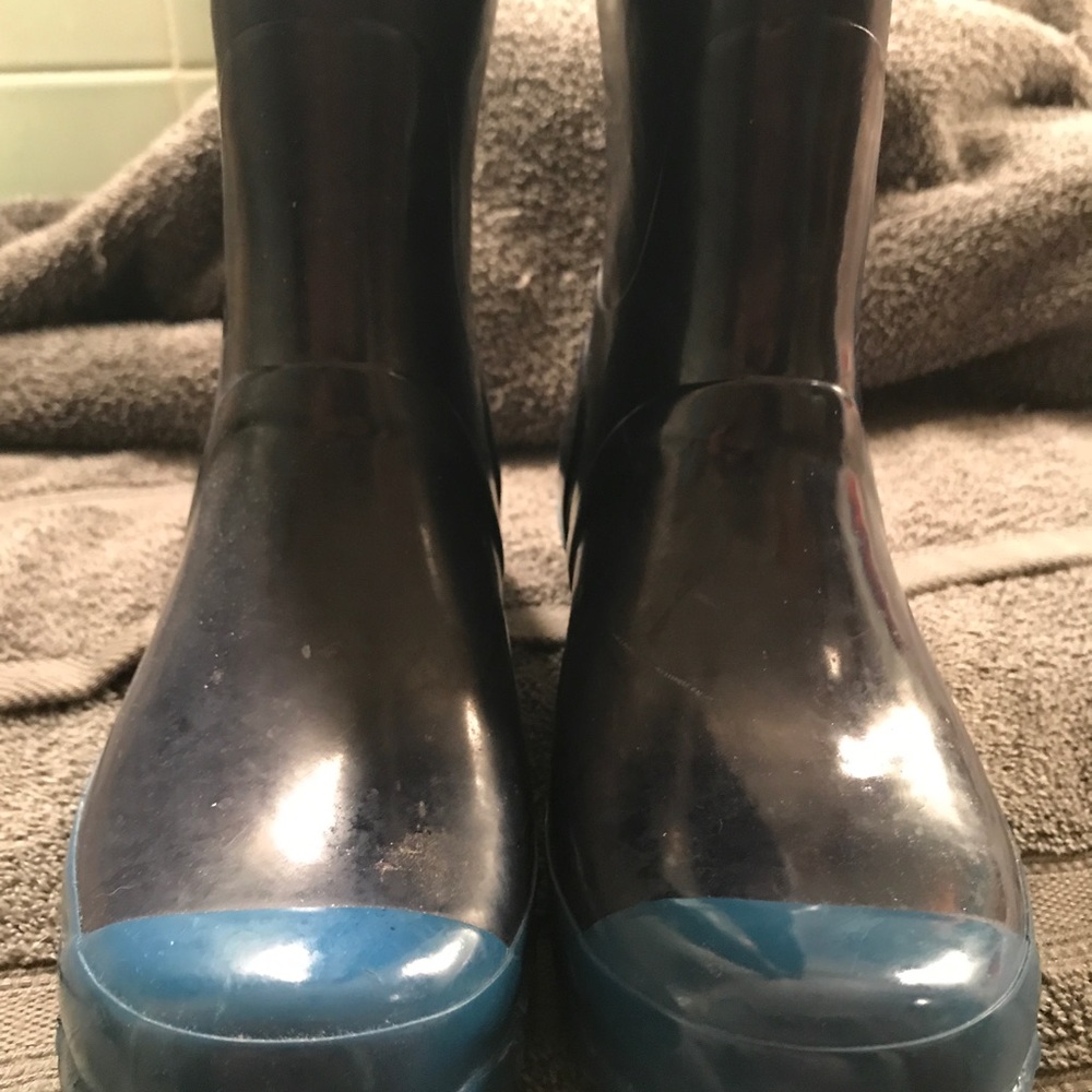 Coach poppy rain boots