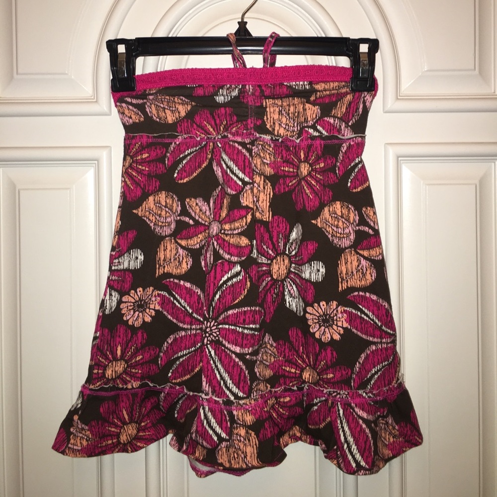Justice floral halter