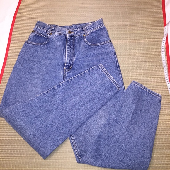 90s High Waist Mom Jeans waist sz 26" sz 1/2 - Picture 5 of 7