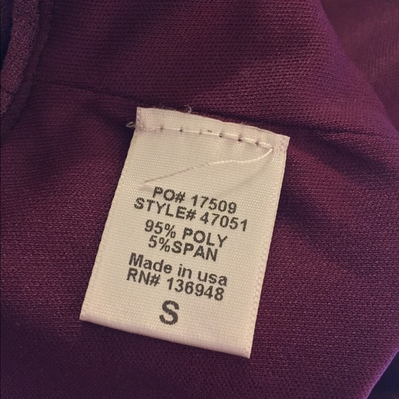 NWOT Maroon Crop Top by Nasty Gal 🎀 - Picture 4 of 4