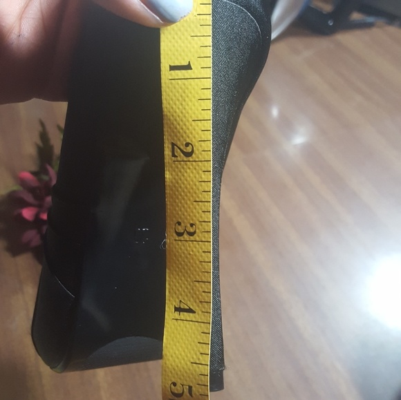 👠Lulu Townsend👠 Black satin 🌷pumps - Picture 5 of 7