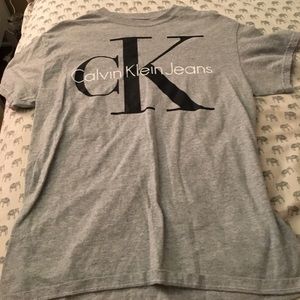Calvin Klein grey vintage tshirt