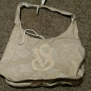 Victoria Secret gold tote