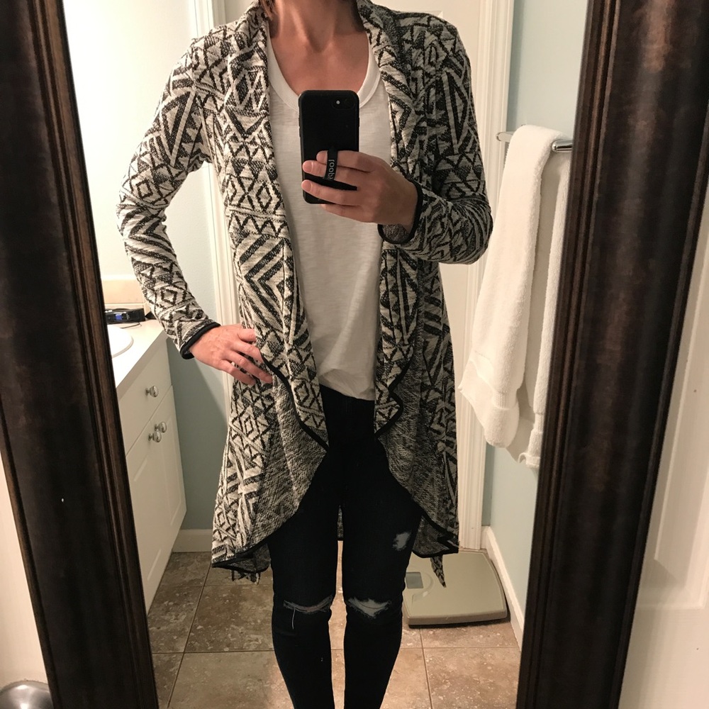 Michael Stars belted cardigan/sweater